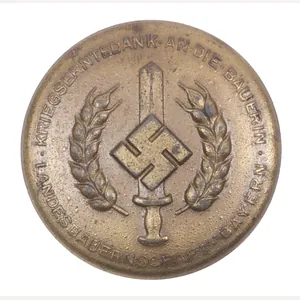 (Brooch) kriegserntedank an die Bauerin – Landesbauernschaft Bayern (Maker Poellath)