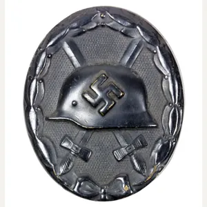 Verwundetenabzeichen Schwarz / Black Woundbadge