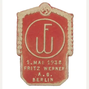 1. Mai 1938 Fritz Werner A.G. Berlin Tag der Arbeit …