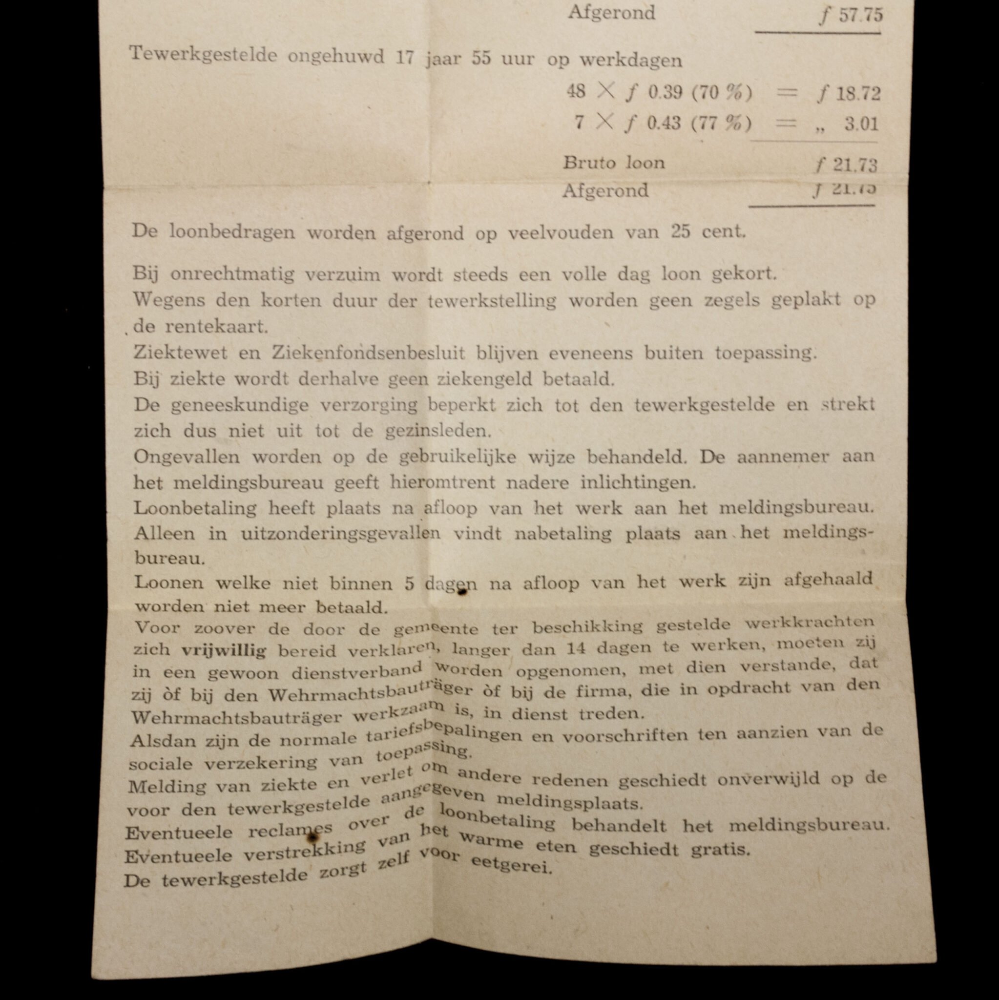 Gemeente Rotterdam tewerkstelling Duitsche Weermacht Rotterdam en Hoek van Holland grouping — image 10