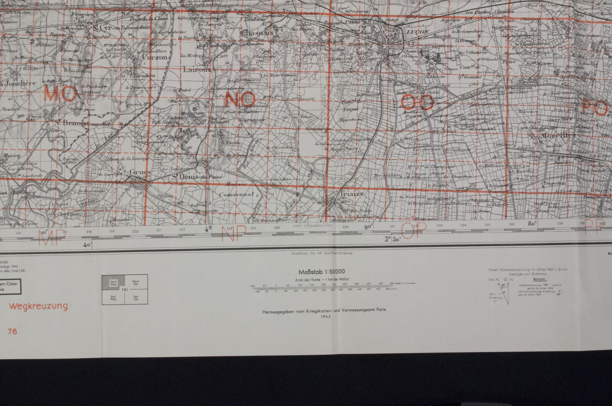 Named (!) Wooden map plotting board Panzer-Brigade 107 KDR. (Battle of Overloon and Market Garden) – RARE — image 102