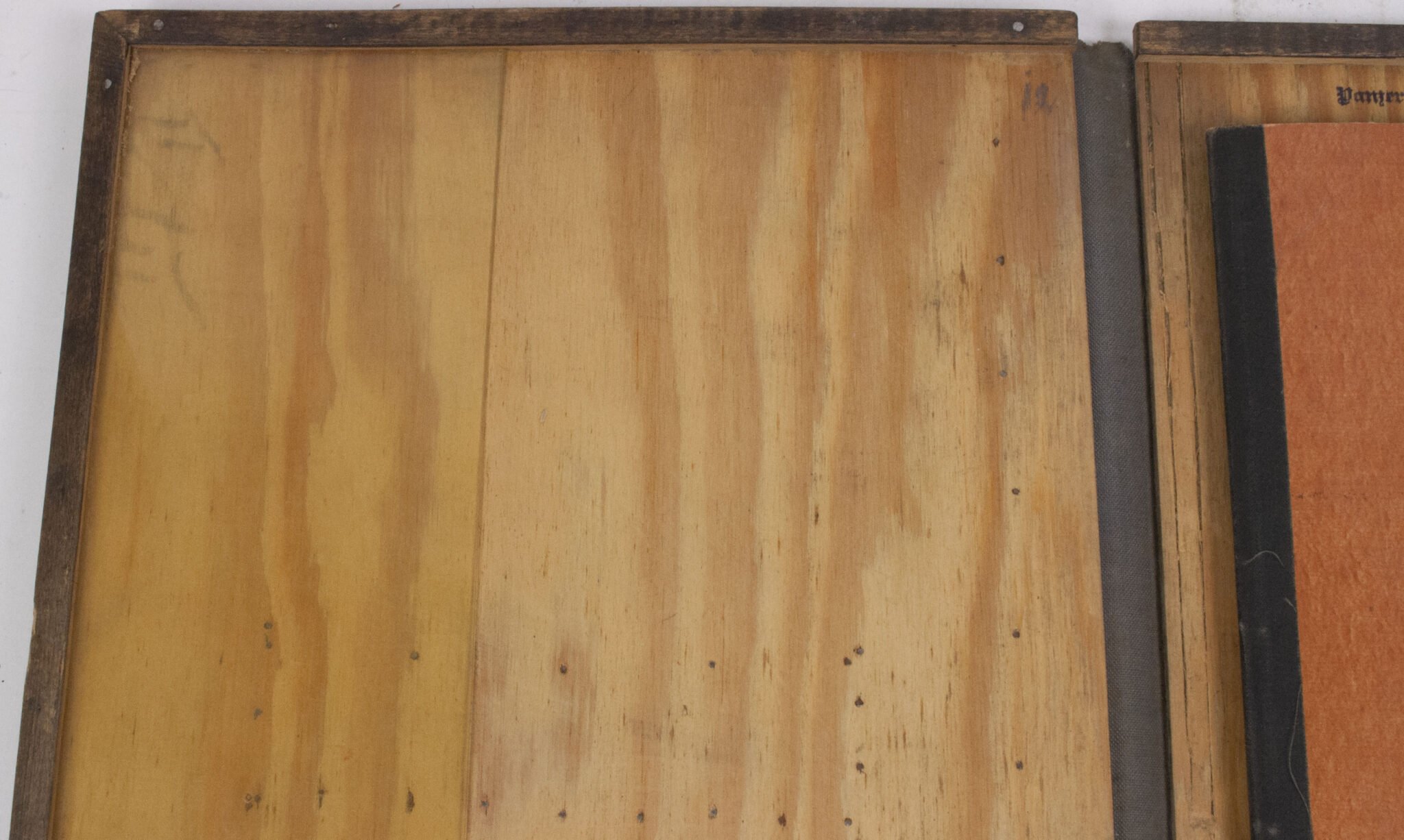 Named (!) Wooden map plotting board Panzer-Brigade 107 KDR. (Battle of Overloon and Market Garden) – RARE — image 22