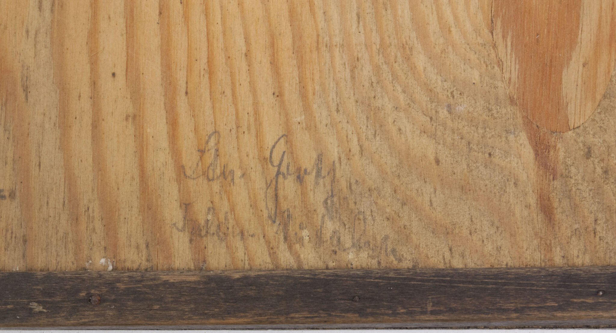 Named (!) Wooden map plotting board Panzer-Brigade 107 KDR. (Battle of Overloon and Market Garden) – RARE — image 35