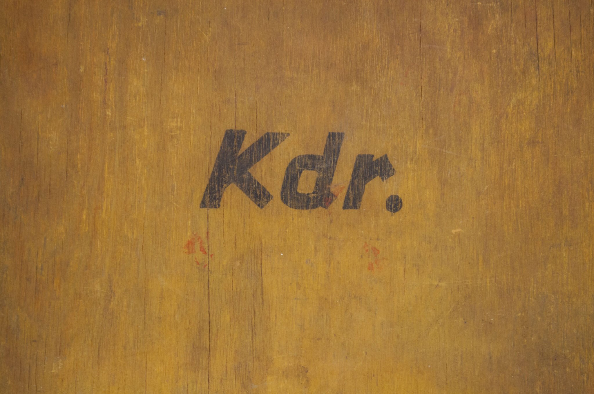 Named (!) Wooden map plotting board Panzer-Brigade 107 KDR. (Battle of Overloon and Market Garden) – RARE — image 4