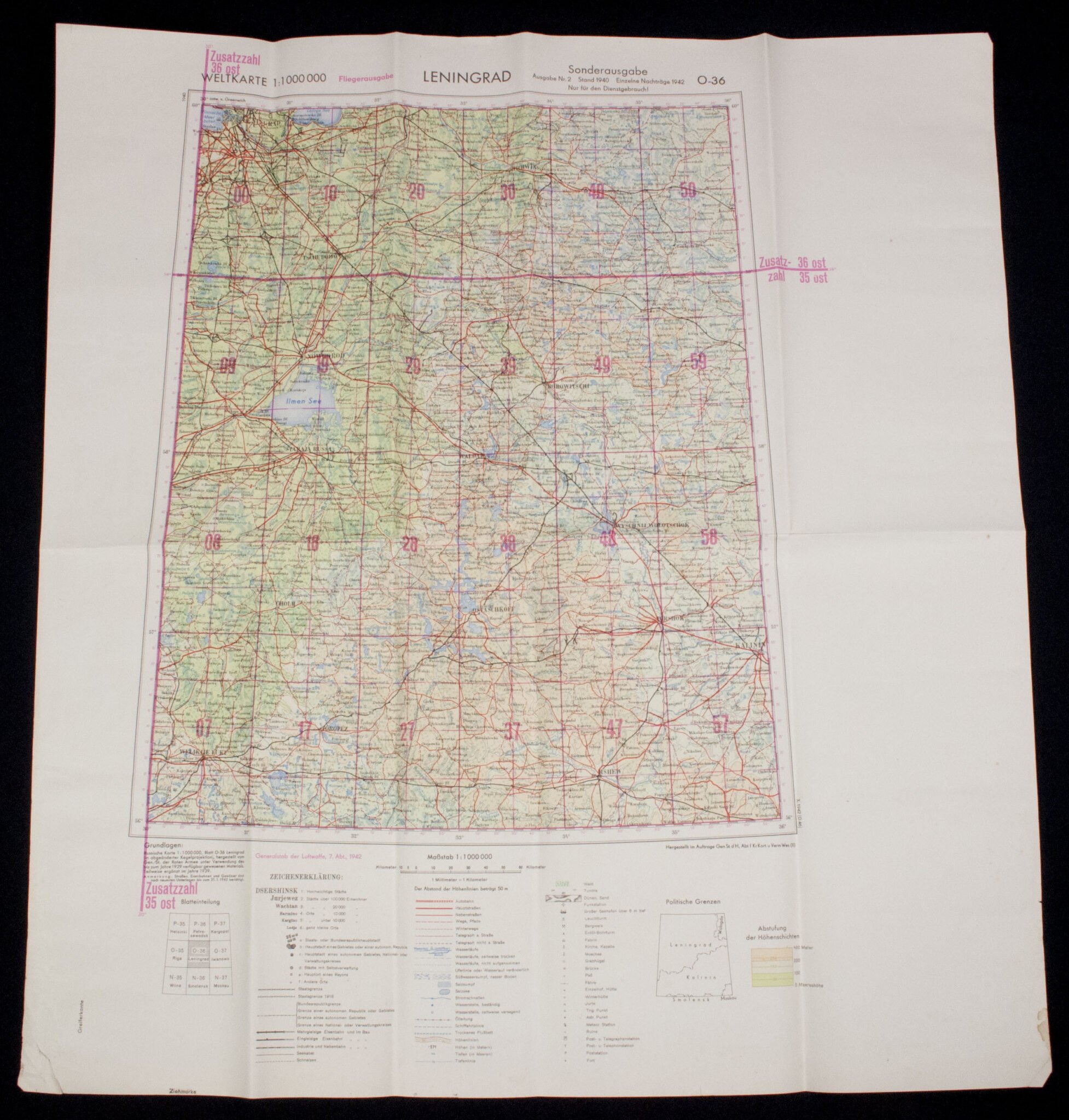 Named (!) Wooden map plotting board Panzer-Brigade 107 KDR. (Battle of Overloon and Market Garden) – RARE — image 43