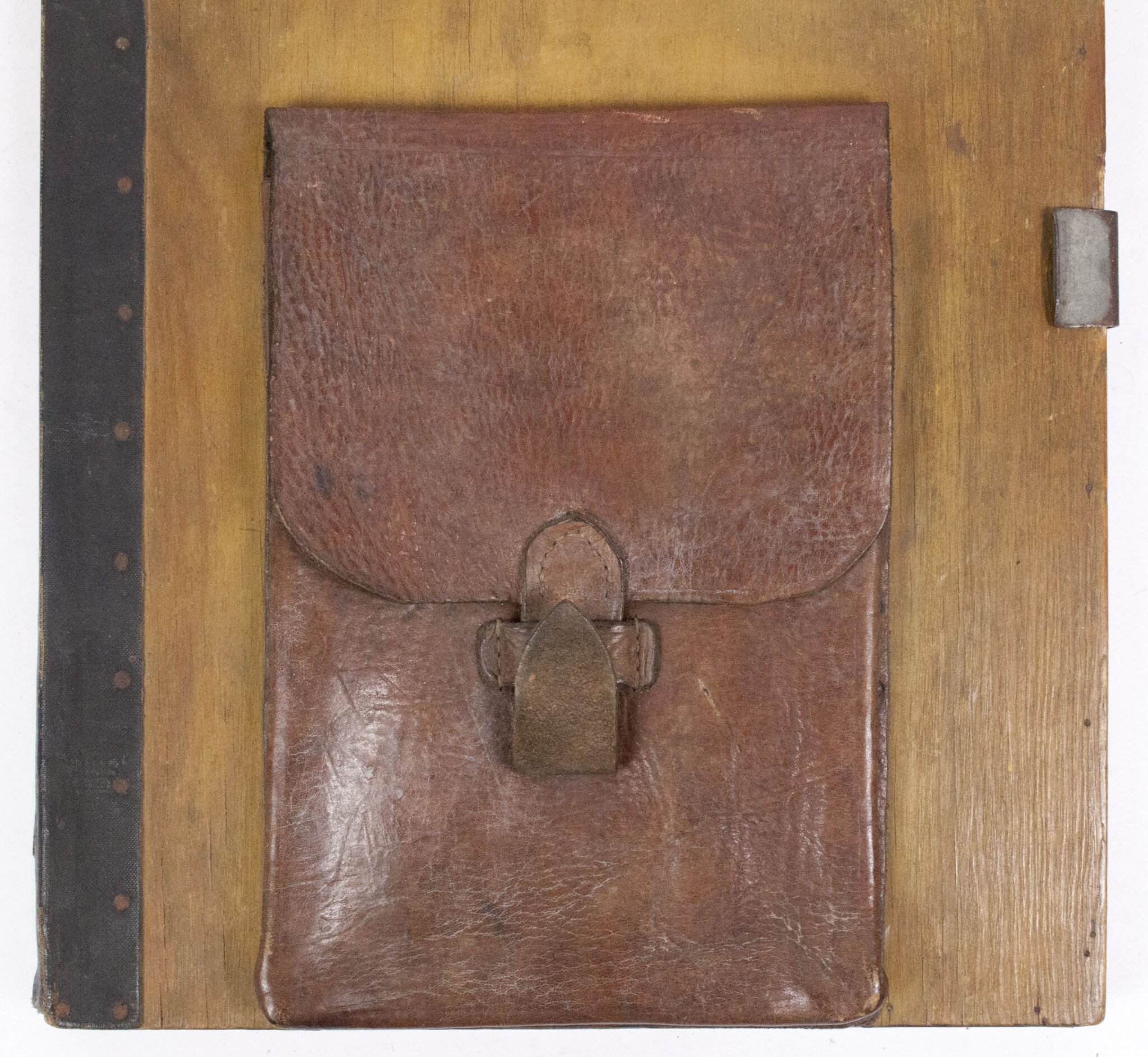 Named (!) Wooden map plotting board Panzer-Brigade 107 KDR. (Battle of Overloon and Market Garden) – RARE — image 5