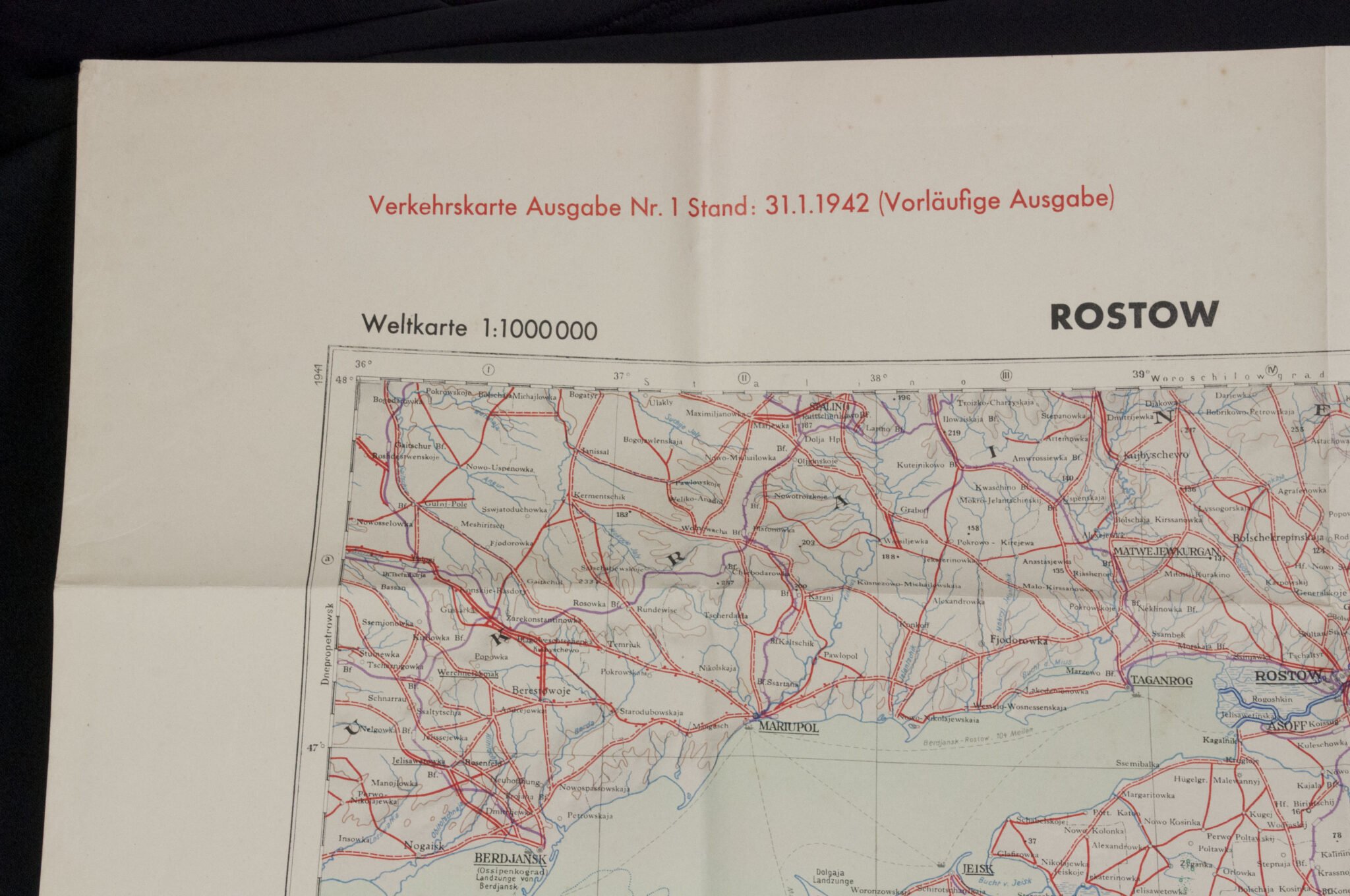 Named (!) Wooden map plotting board Panzer-Brigade 107 KDR. (Battle of Overloon and Market Garden) – RARE — image 65