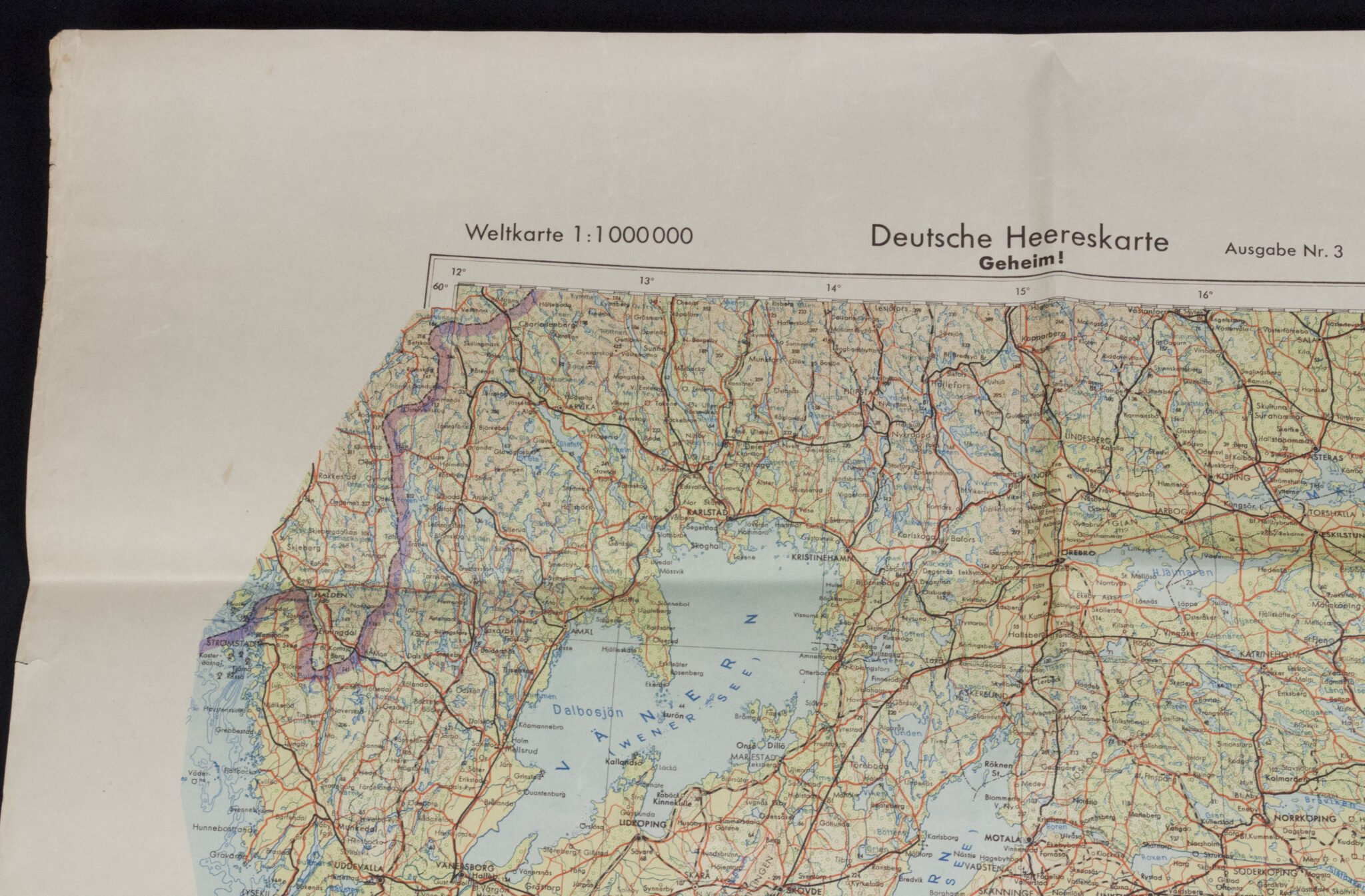 Named (!) Wooden map plotting board Panzer-Brigade 107 KDR. (Battle of Overloon and Market Garden) – RARE — image 72