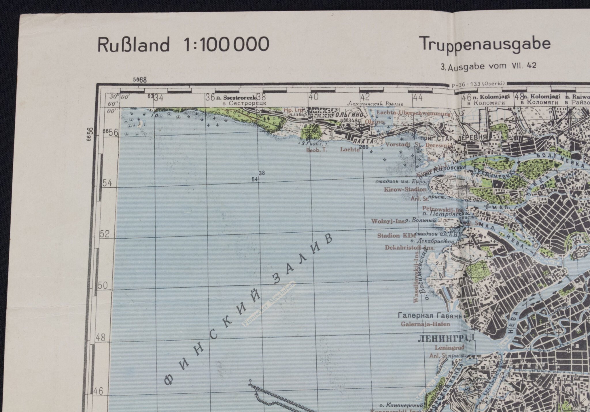 Named (!) Wooden map plotting board Panzer-Brigade 107 KDR. (Battle of Overloon and Market Garden) – RARE — image 79