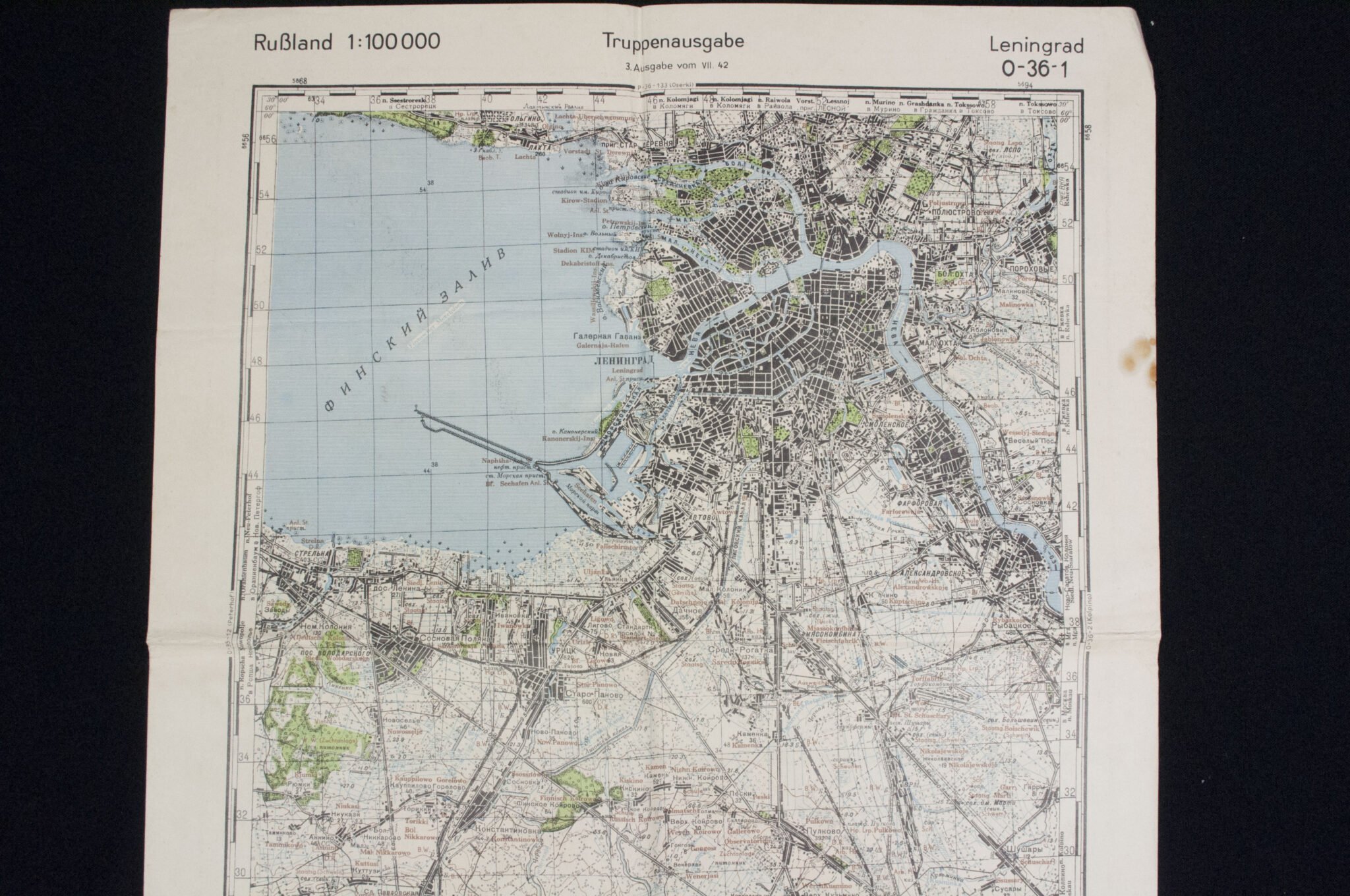 Named (!) Wooden map plotting board Panzer-Brigade 107 KDR. (Battle of Overloon and Market Garden) – RARE — image 82