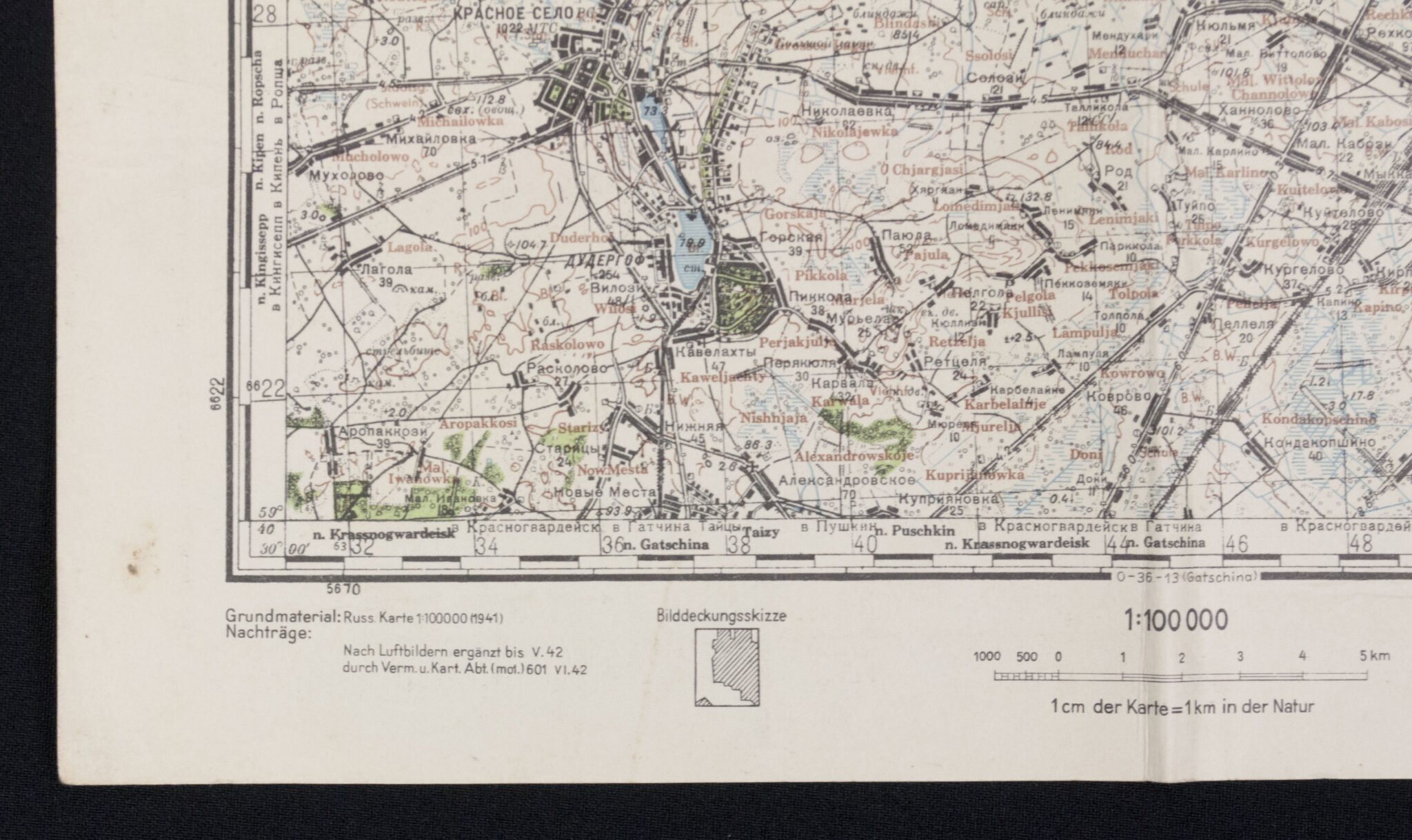 Named (!) Wooden map plotting board Panzer-Brigade 107 KDR. (Battle of Overloon and Market Garden) – RARE — image 84
