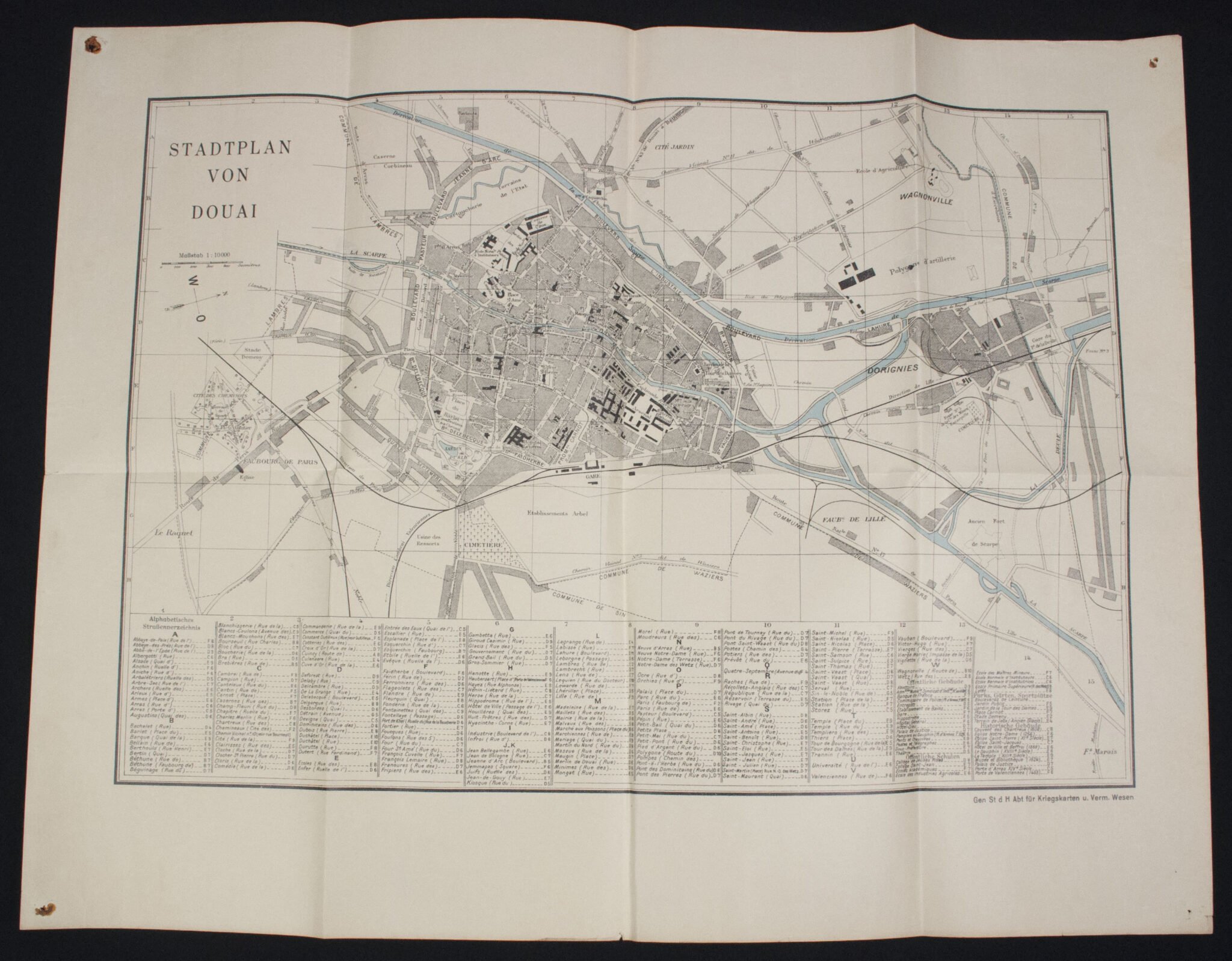 Named (!) Wooden map plotting board Panzer-Brigade 107 KDR. (Battle of Overloon and Market Garden) – RARE — image 92