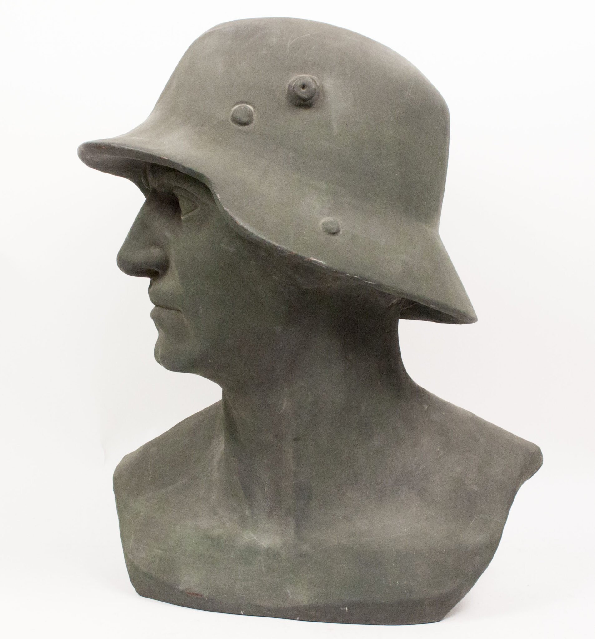 German World War I frontsoldier bust (57 cm high) — image 20