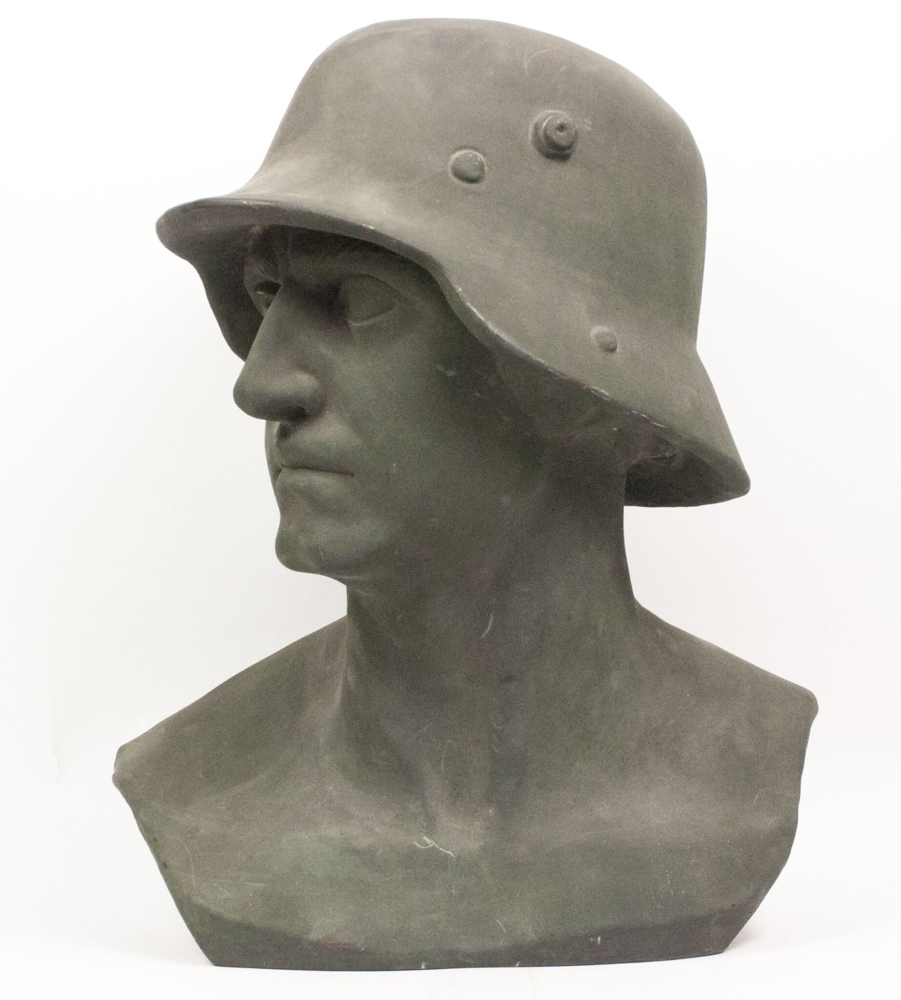 German World War I frontsoldier bust (57 cm high) — image 4