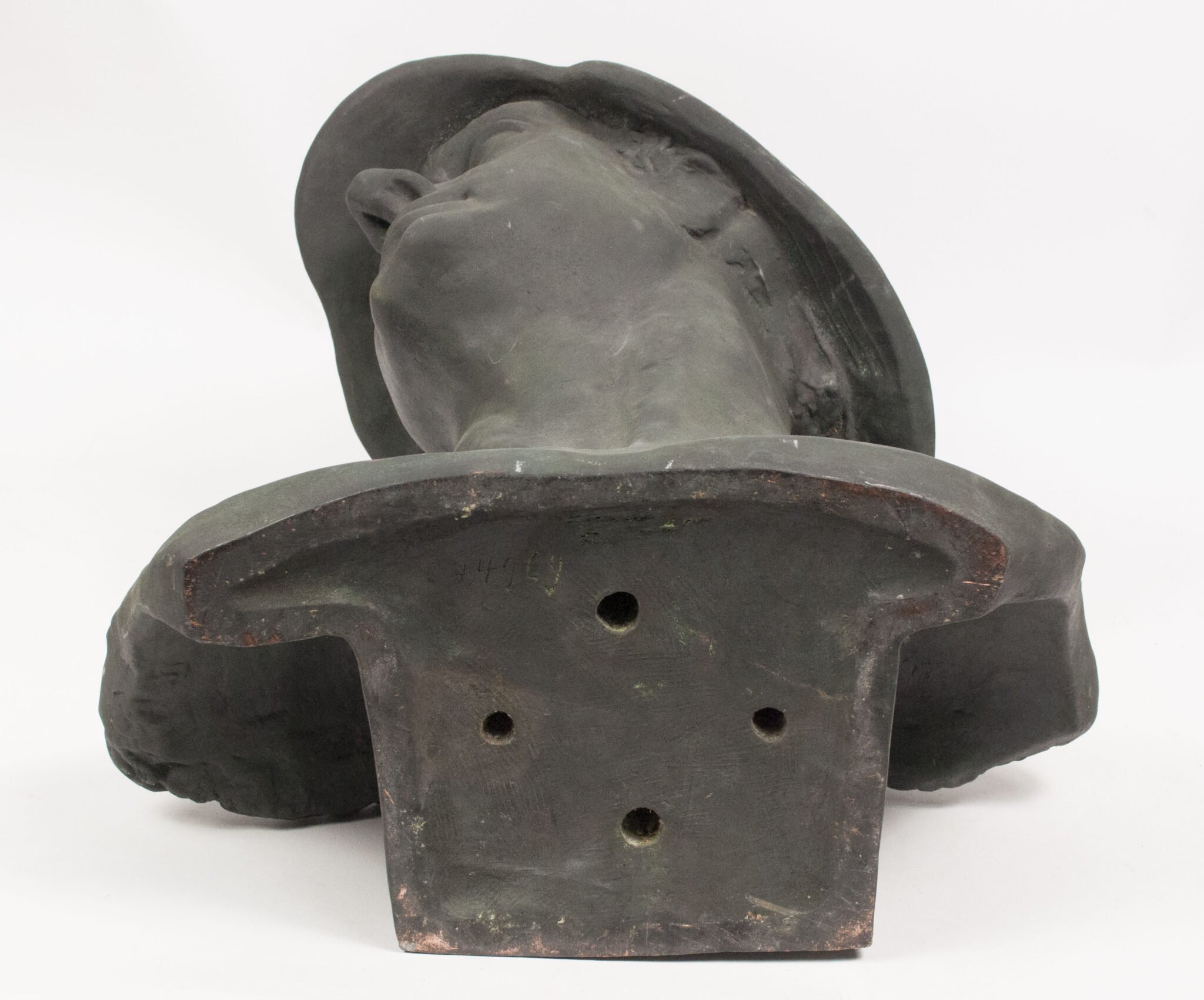 German World War I frontsoldier bust (57 cm high) — image 70