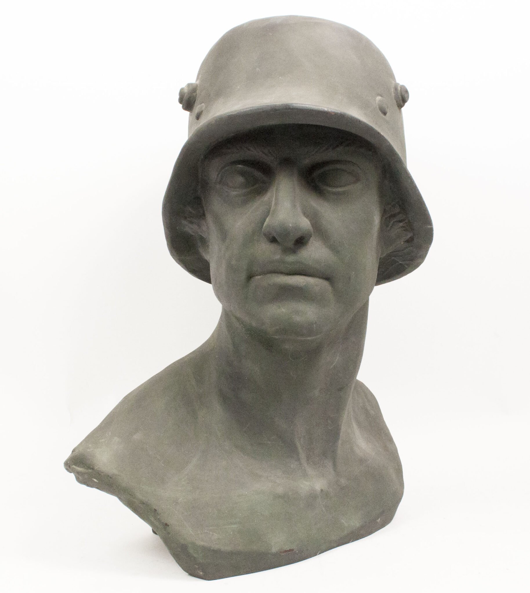 German World War I frontsoldier bust (57 cm high) — image 8