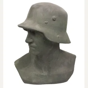 German World War I frontsoldier bust (57 cm high)