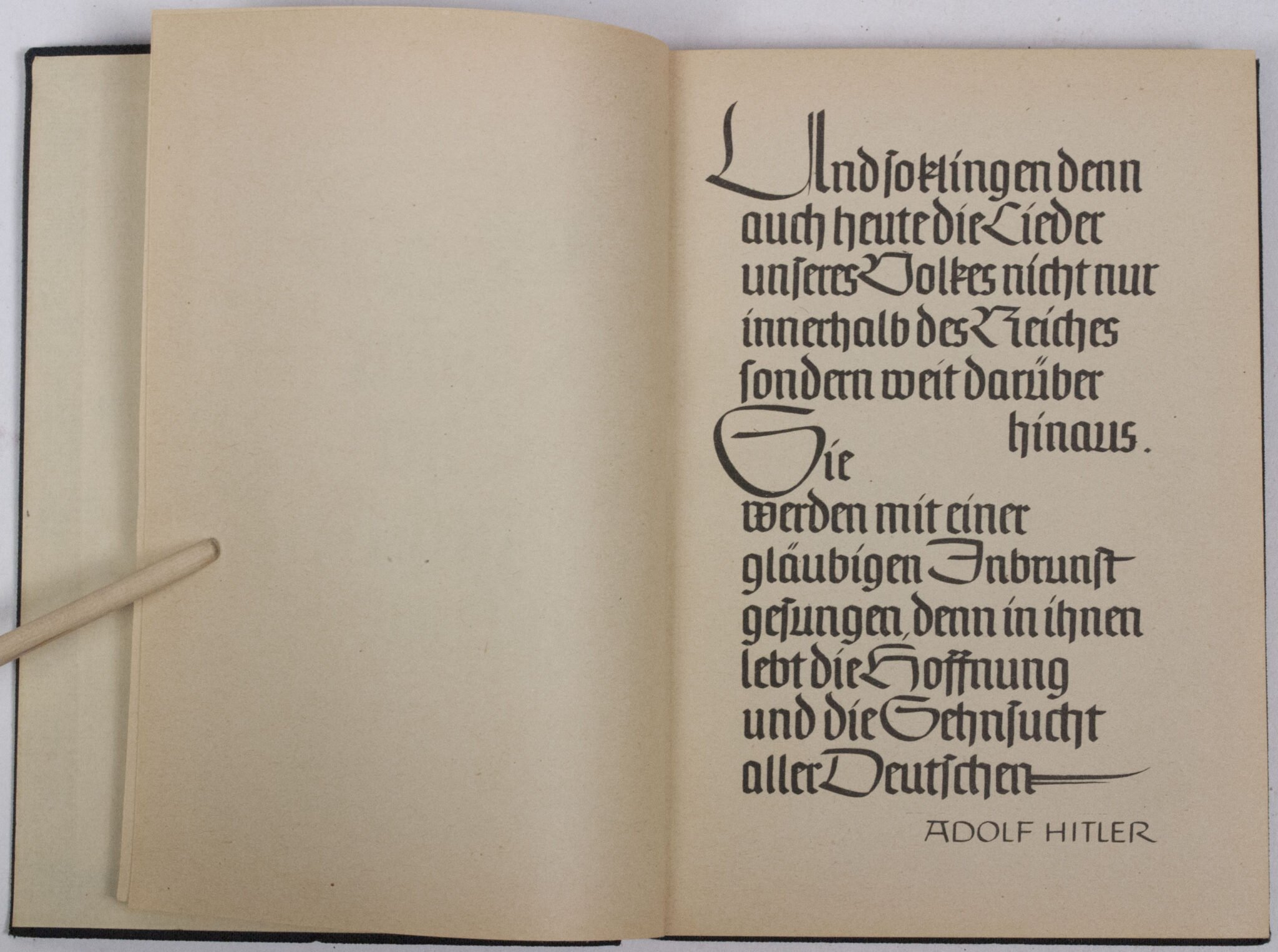 SS Liederbuch named to a Frikops Danmark member (1941) – Rare! — image 9