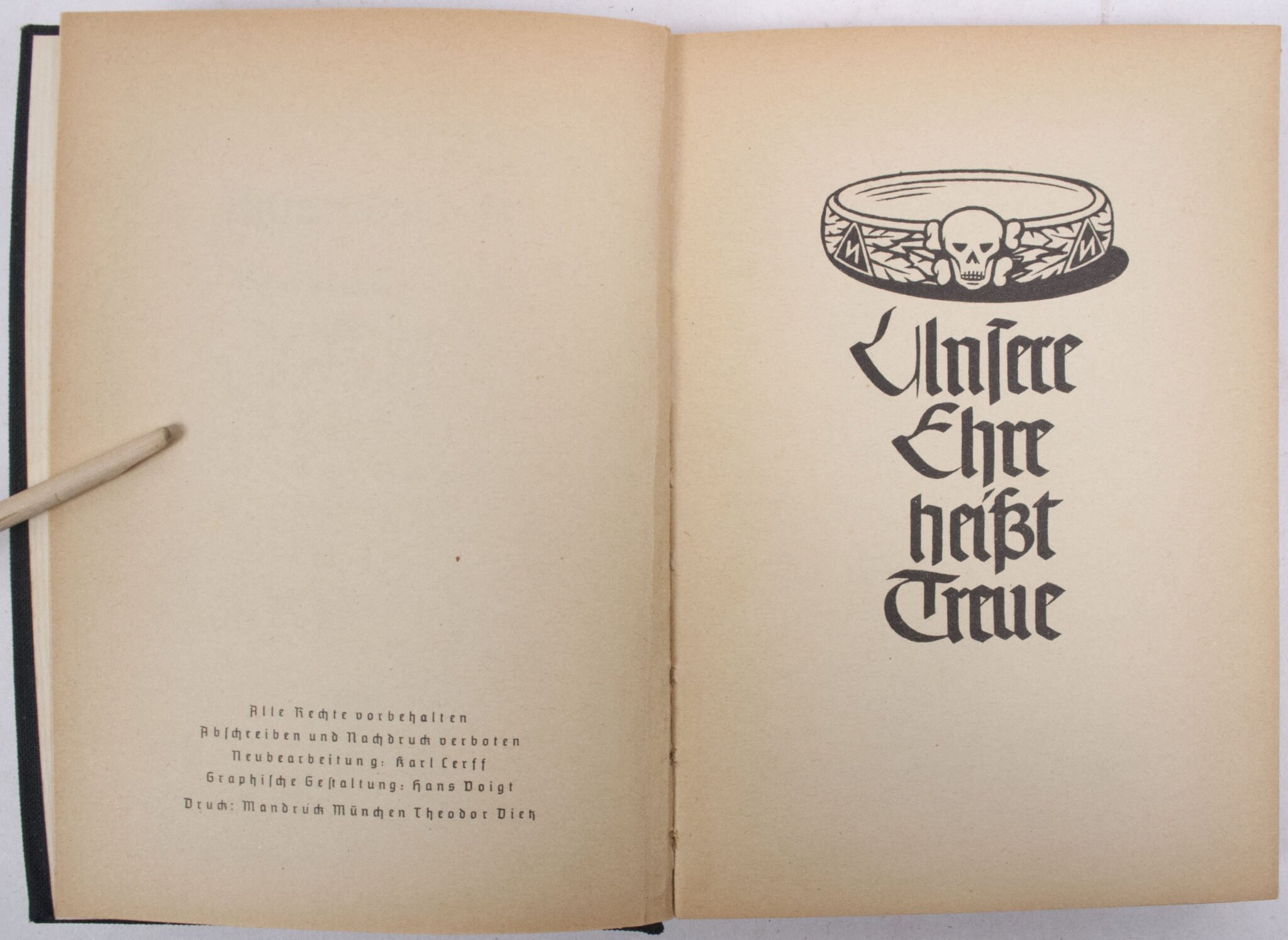 SS Liederbuch. 6. Auflage. — image 6