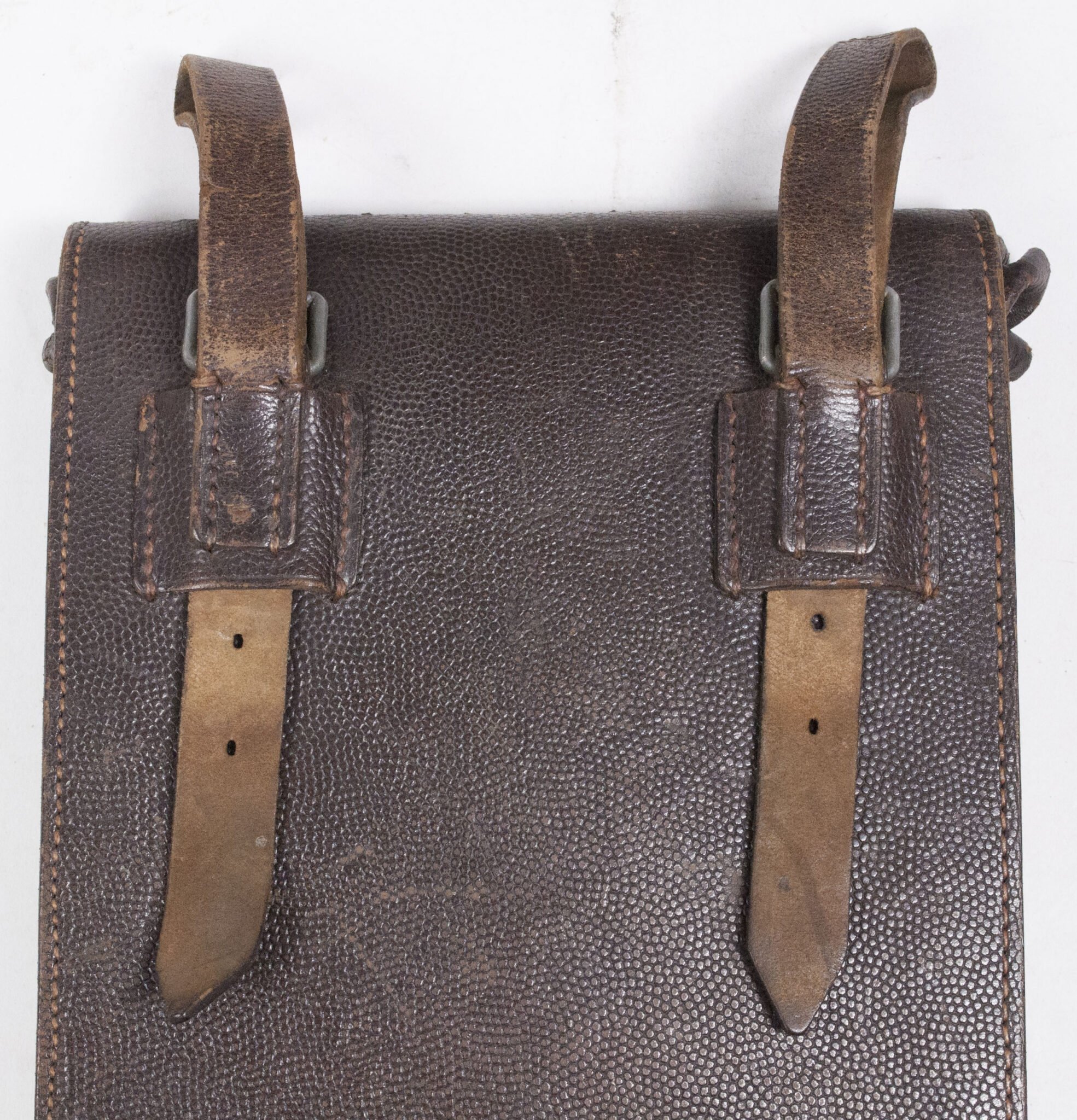 German brown mapcase (marked Regierungsbaurat Oswald, Pz. Gren. Rgt. 7) — image 4