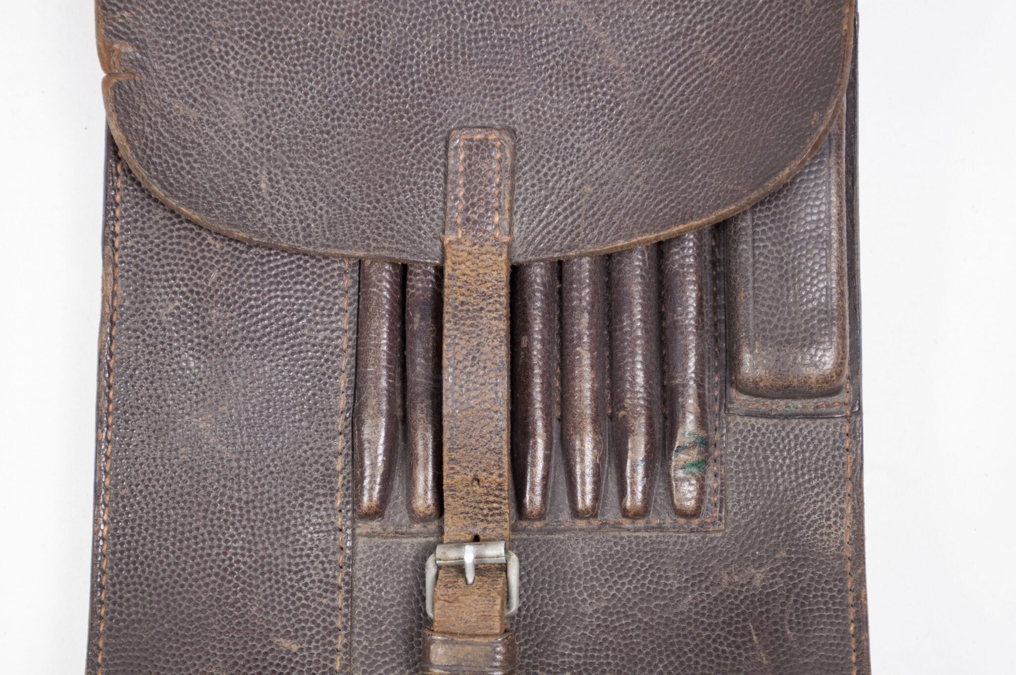 German brown mapcase (marked Regierungsbaurat Oswald, Pz. Gren. Rgt. 7) — image 6