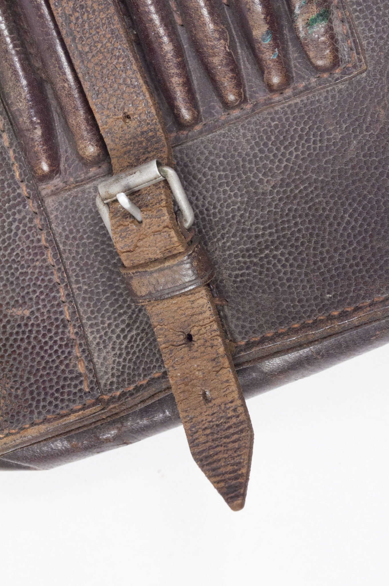 German brown mapcase (marked Regierungsbaurat Oswald, Pz. Gren. Rgt. 7) — image 8