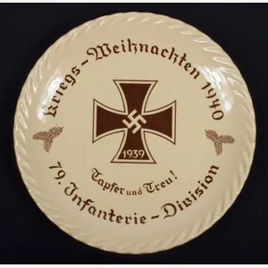 (Plate) Kriegs-Weihnachten 1940 79. Infanterie-Division