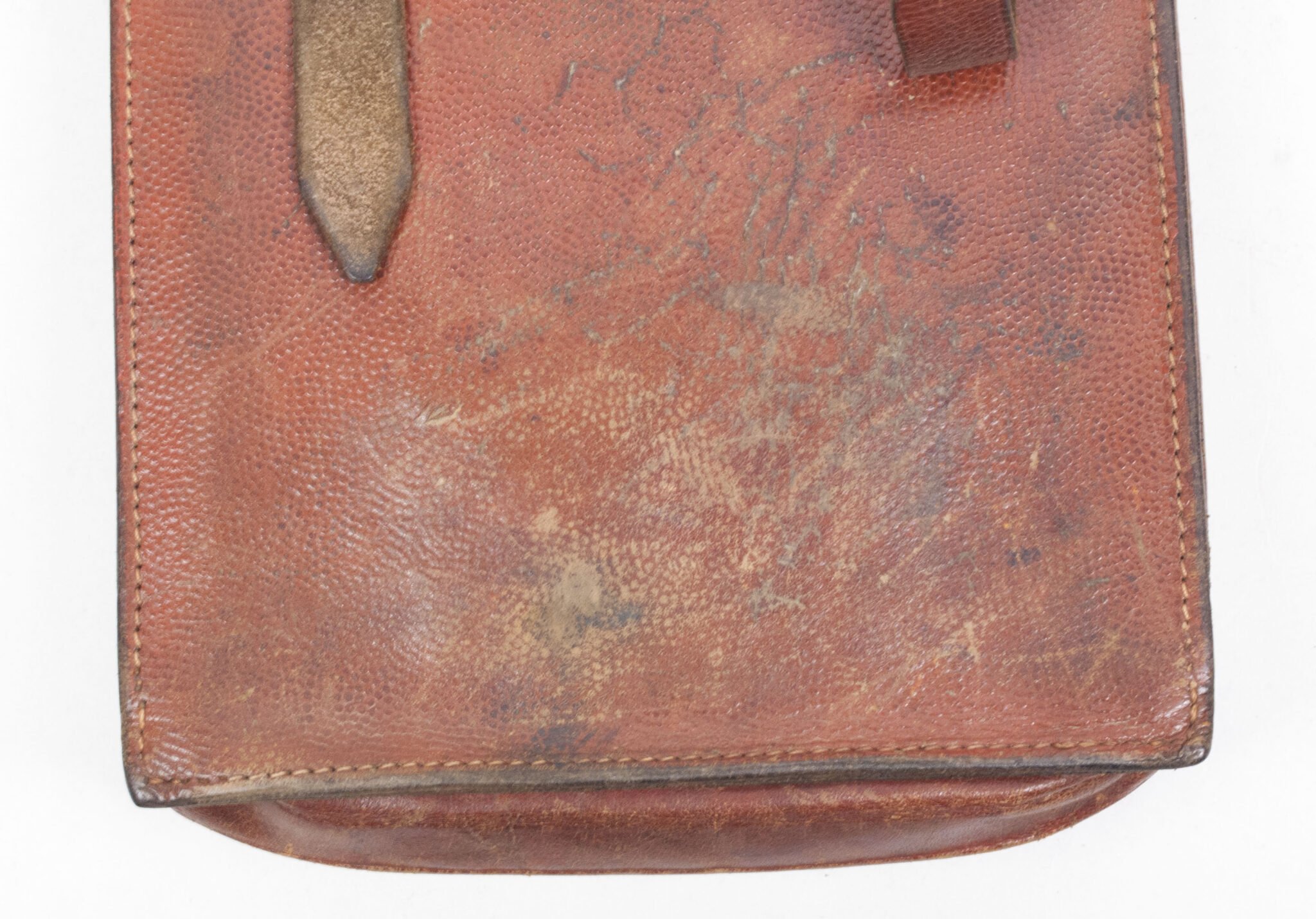 Smooth brown leather mapcase — image 10