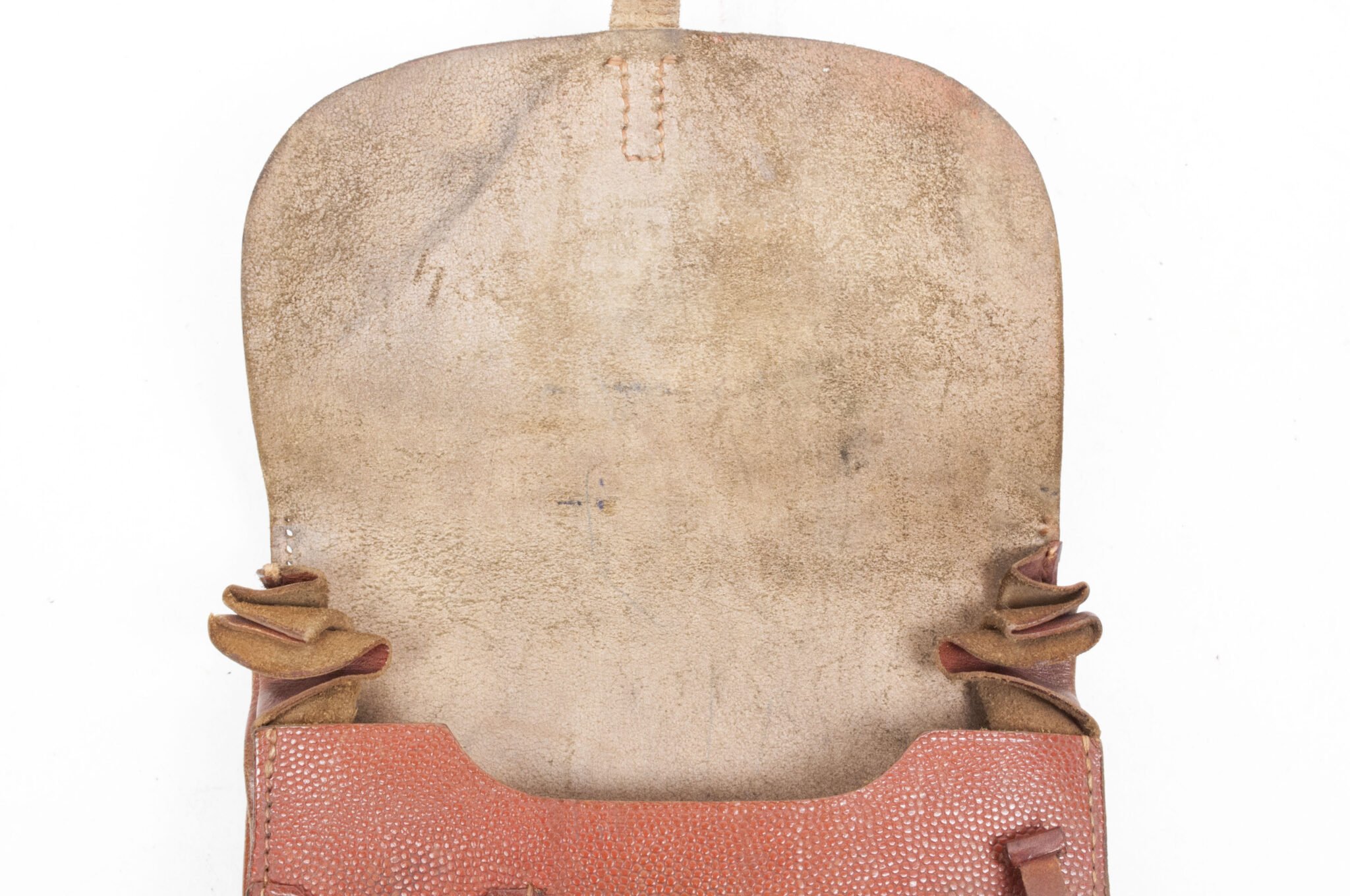 Smooth brown leather mapcase — image 6