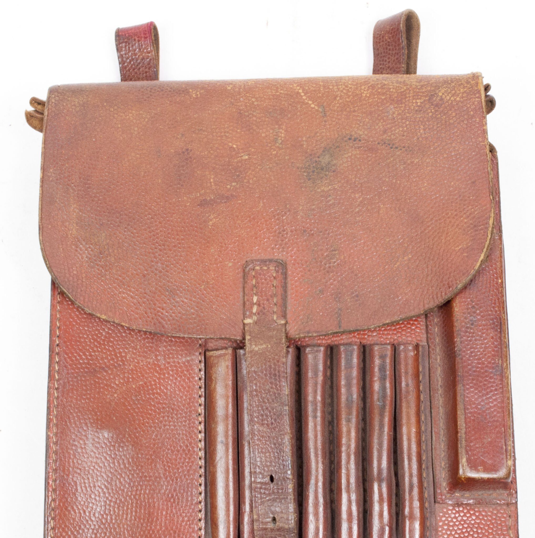 Smooth brown leather mapcase — image 7