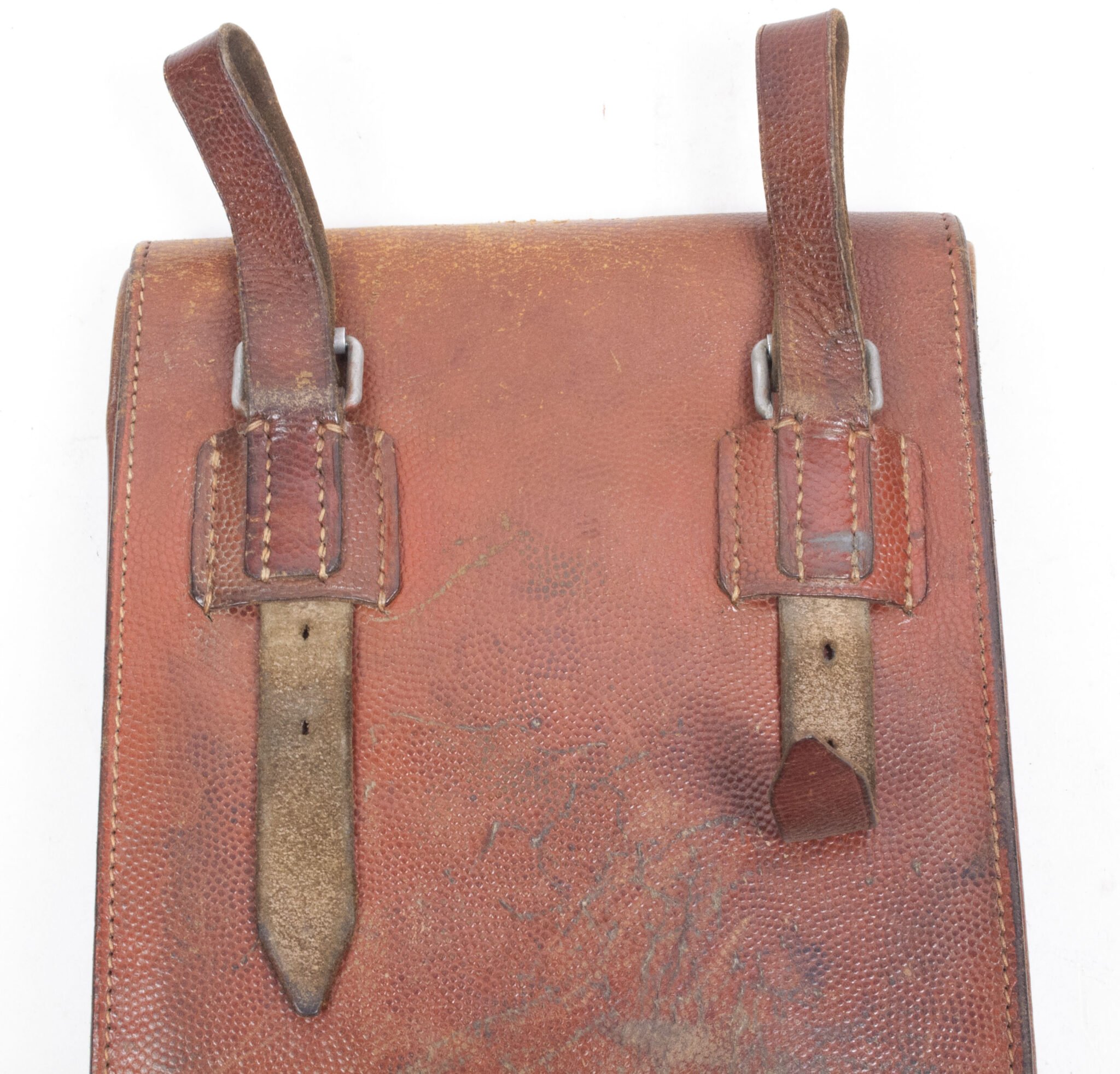 Smooth brown leather mapcase — image 9