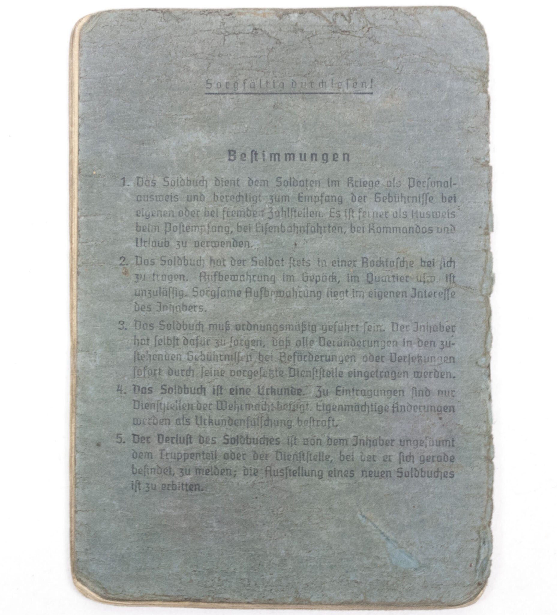 Soldbuch Flieger Fliegerhorstkompanie 13/VI mit Eintragung Ostmedaille , Kraftfahrbewährungsabzeichen in Silber — image 21