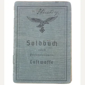 Soldbuch Luftwaffe Nachrichten Kommandatur Oldenburg