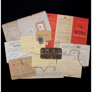 (Dutch) Luchtbeschermingsdienst (LBD)/Toezicht Politieke Delinquenten Amsterdam grouping with very rare …