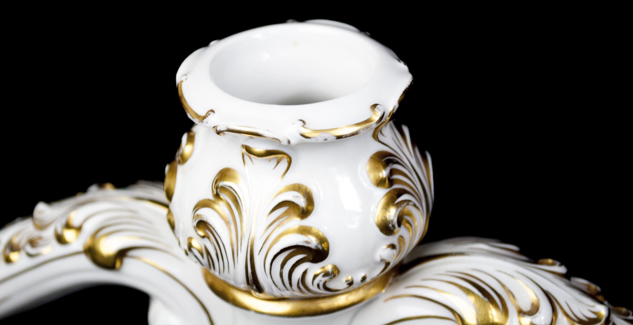 SS Allach porcelain baroque candelabra model 23 — image 12