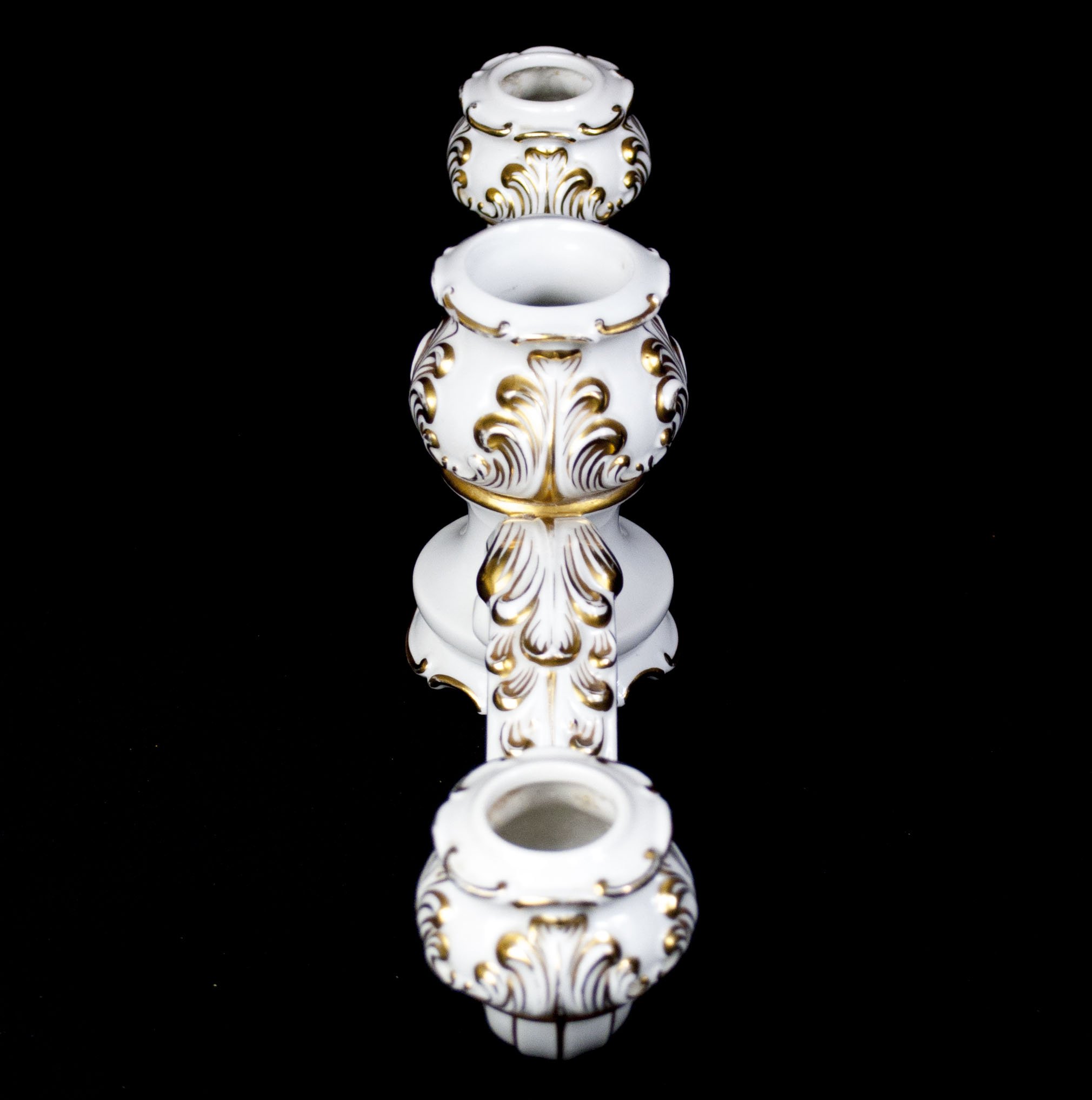 SS Allach porcelain baroque candelabra model 23 — image 14