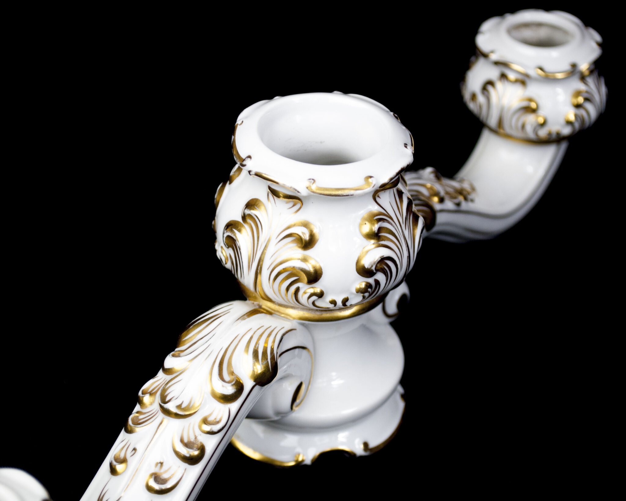 SS Allach porcelain baroque candelabra model 23 — image 16