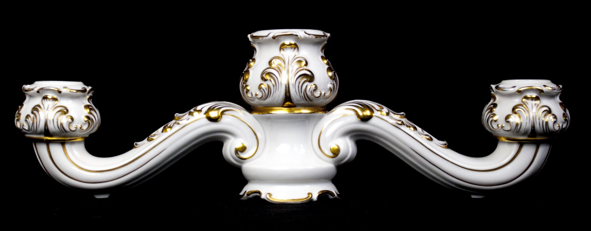 SS Allach porcelain baroque candelabra model 23 — image 2