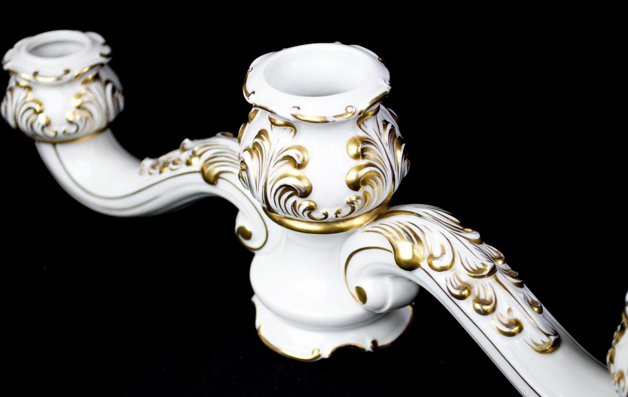 SS Allach porcelain baroque candelabra model 23 — image 22