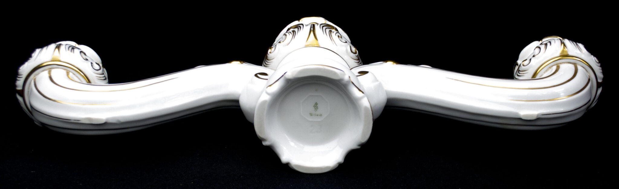 SS Allach porcelain baroque candelabra model 23 — image 24