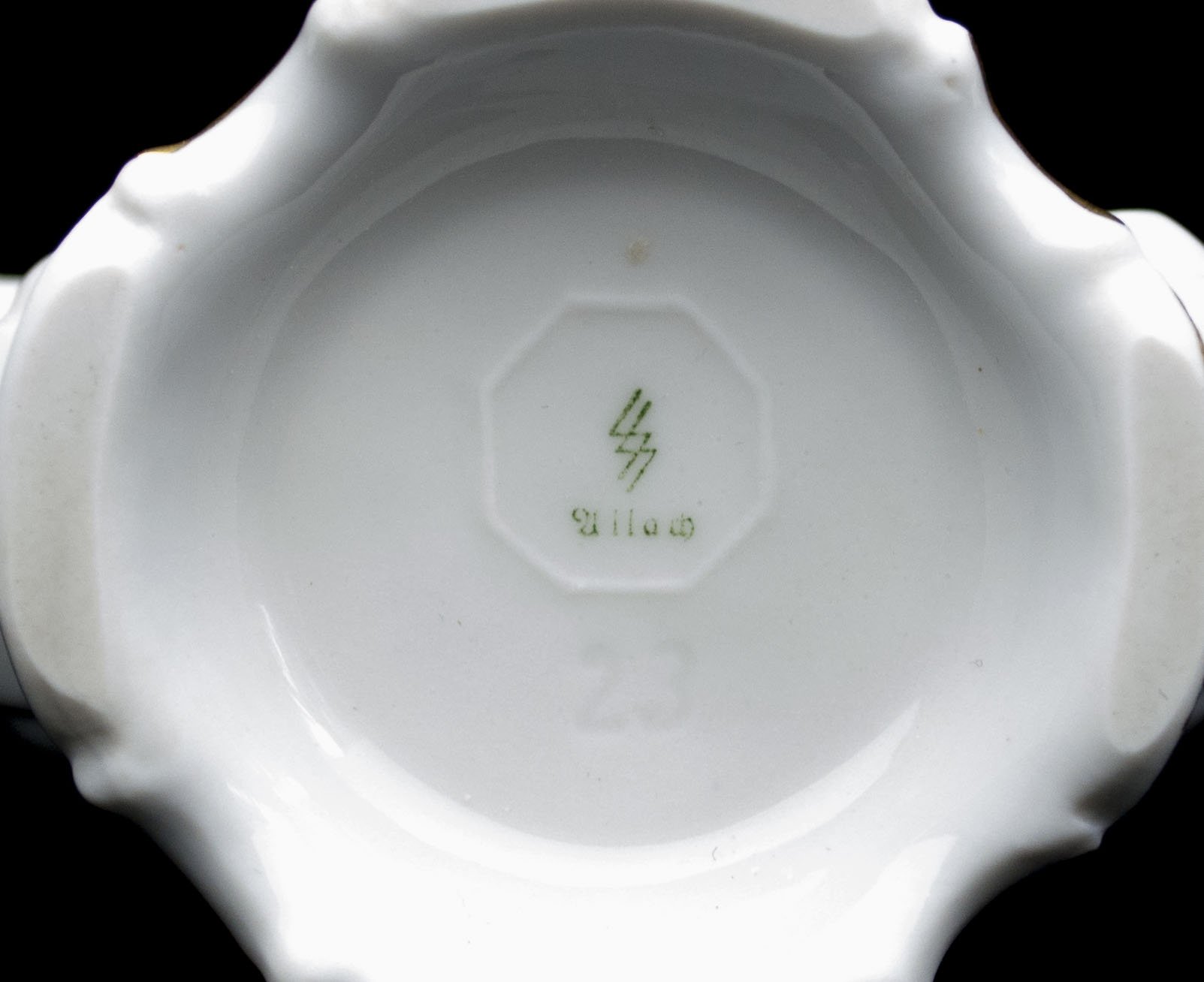 SS Allach porcelain baroque candelabra model 23 — image 25