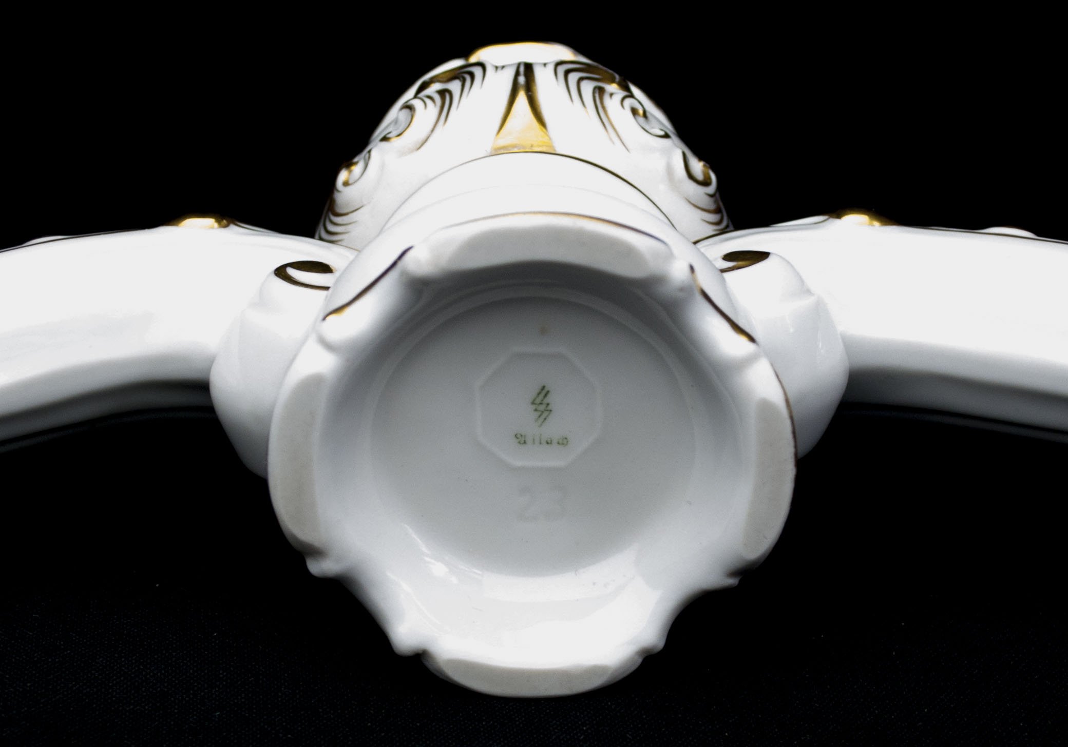 SS Allach porcelain baroque candelabra model 23 — image 26