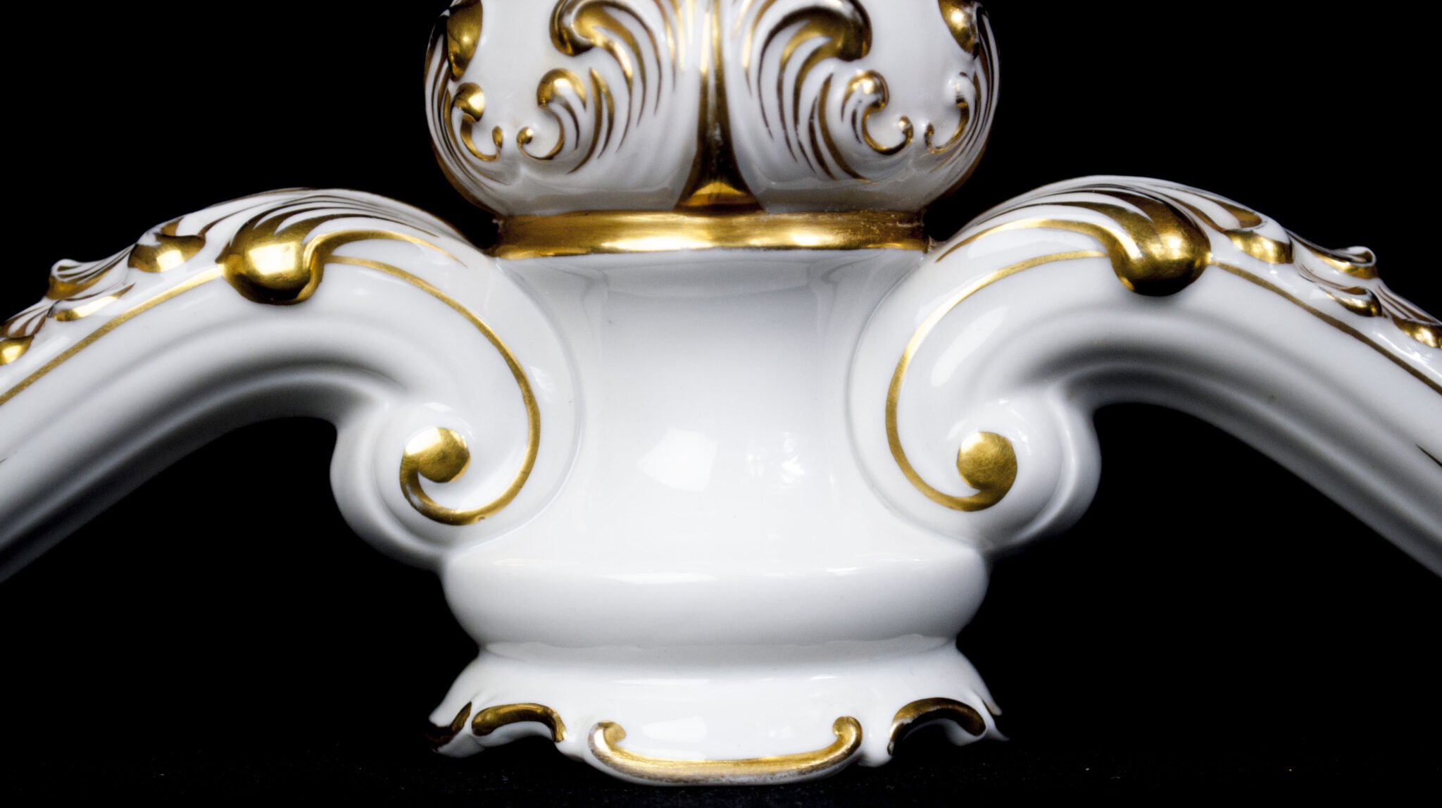SS Allach porcelain baroque candelabra model 23 — image 6