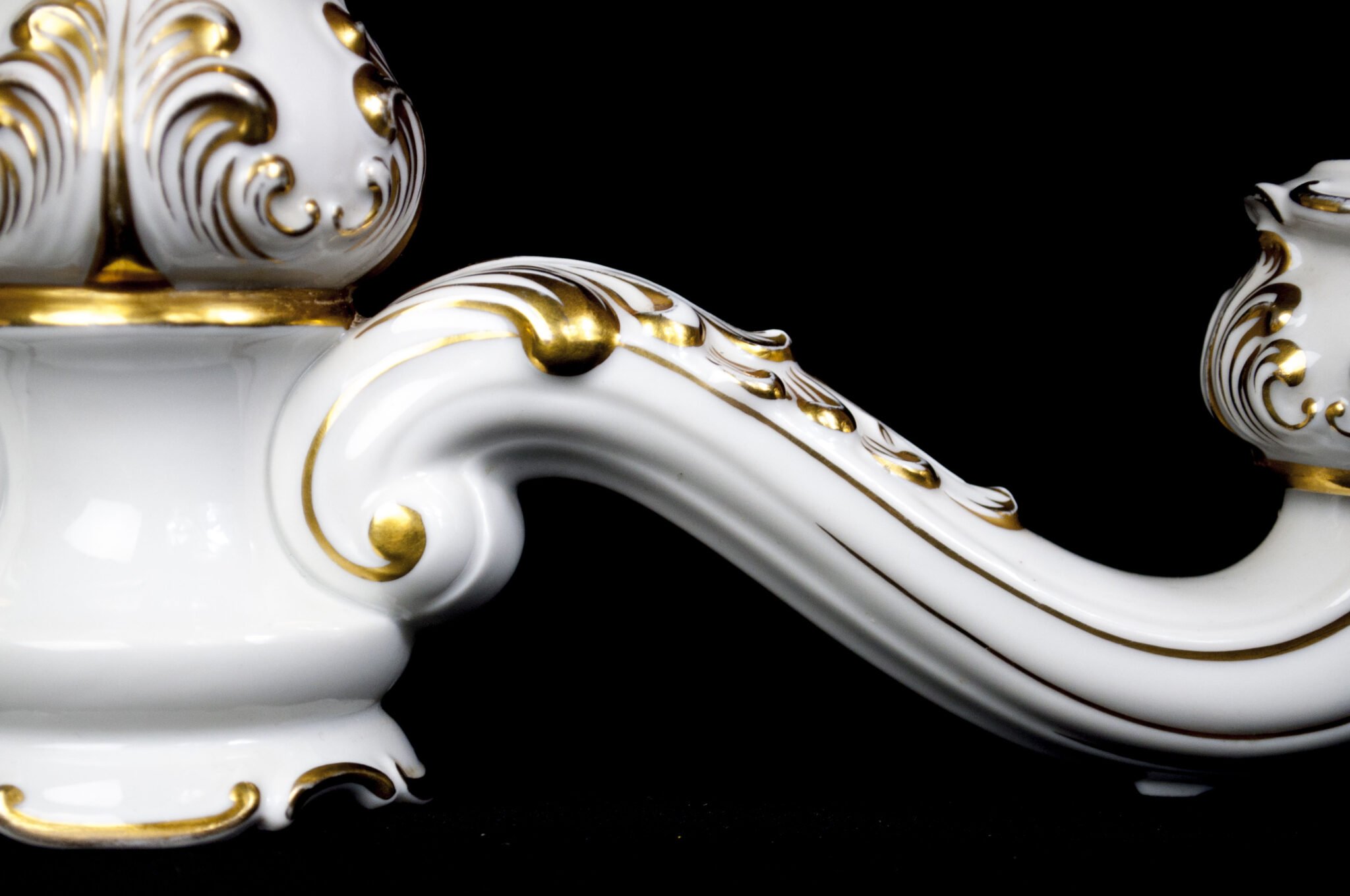 SS Allach porcelain baroque candelabra model 23 — image 7