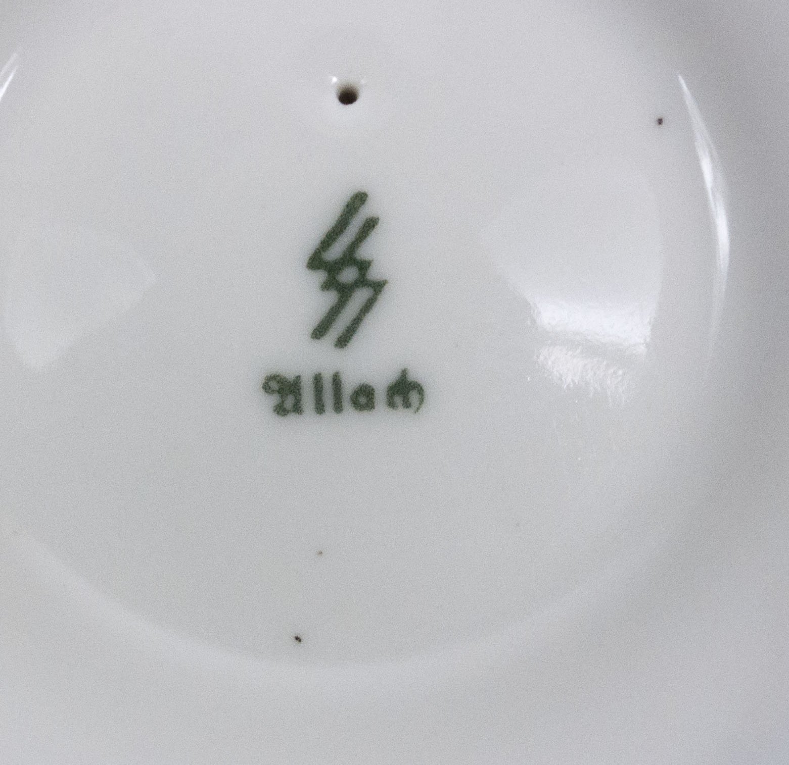 SS Allach porcelain Goblet Vase model 510 in white — image 5