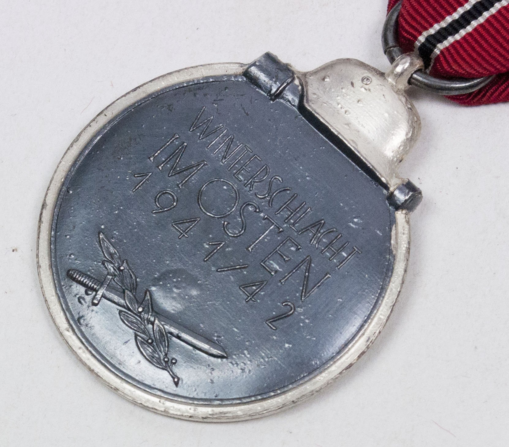 Ostmedaille / Winterschlacht im Osten medaille mm '65' (Klein und Quenzer) MINT CONDITION! — image 7