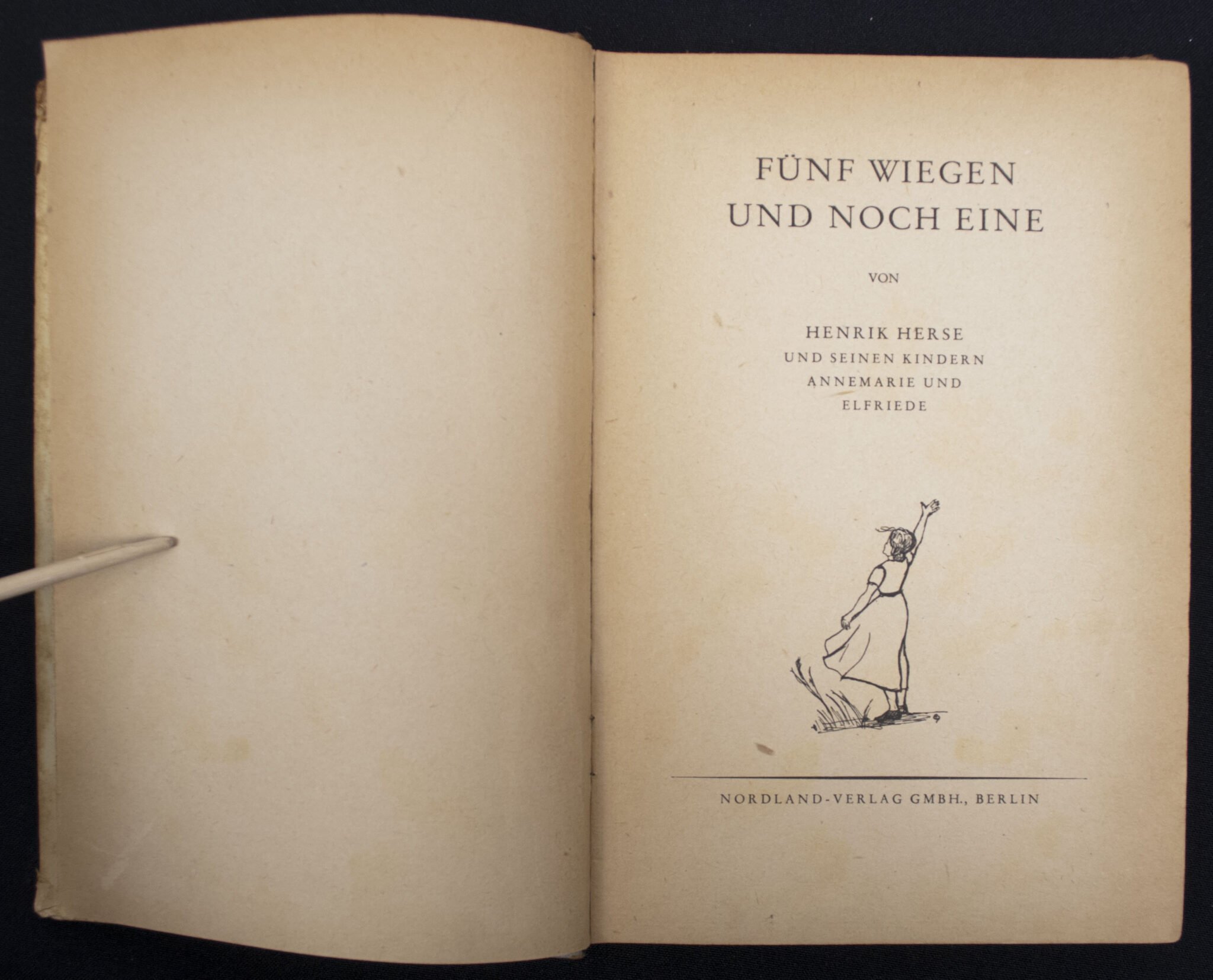 (Book) Fünf Wiegen und noch Eine (1942) — image 3