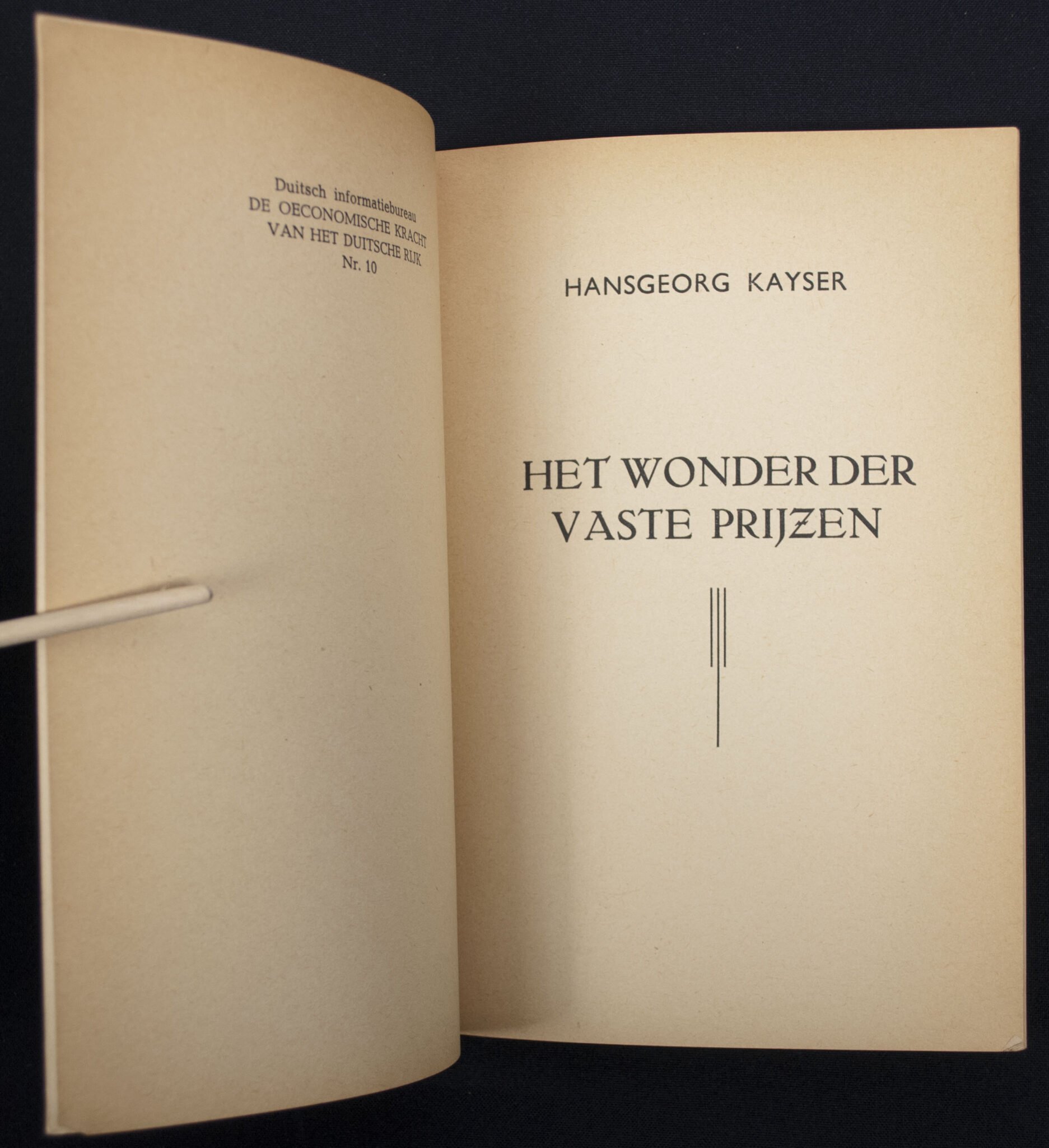 (Brochure / NSB) Het wonder der vaste Prijzen (194?) — image 2