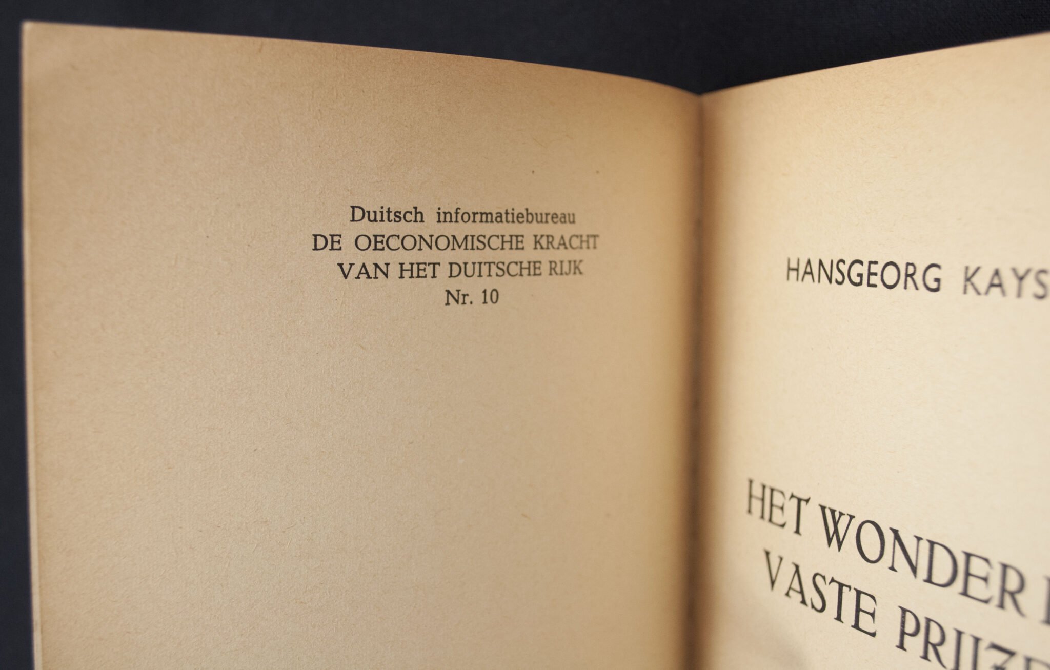 (Brochure / NSB) Het wonder der vaste Prijzen (194?) — image 3