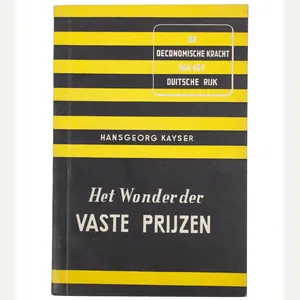 (Brochure / NSB) Het wonder der vaste Prijzen (194?)